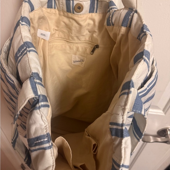 Striped tote bag - Picture 4 of 4